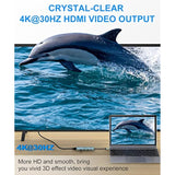 Usb C Hub, 5 In 1 Usb C Splitter Thunderbolt 3 Hub To 4K Hdmi Adapter For Macb