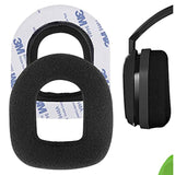 Geekria Comfort Velour Replacement Ear Pads for Astro A10 Gaming Headset Headphones Ear Cushions, Repair Parts with Video Guide (Black)