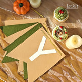 13pcs Brown & Green Happy Birthday Banner - Handmade Tropical Garland for Nursery Decor