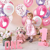 48 Pieces Princess Balloons Princess Birthday Party Balloons Pink Confetti Latex Party Decorations For Baby Shower Birthday Wedding Favors