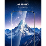 2 Pack For Iphone 15 Pro Tempered Glass Screen Protector:9H+ Durable, Auto Positioning, Bubble Free, High Definition, Easy Installation