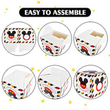 Red/Yellow/Black Mouse 1st Birthday Balloon Box w/ Letters Baby Shower Decor