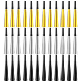 36pcs 2026 New Year Party Horns Gold Black Silver Noise Makers