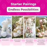 36" White Giant Balloons – 8 Pack Jumbo Latex Balloons for Weddings, Birthdays & Events