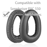 Pxc 550 Replacement Ear Pads Compatible With Sennheiser Pxc 550 Pxc 550-Ii Wireless Headphones, Earpads Cushions With Protein Leather And Memory Foam (Black)