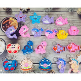 20 Packs Bulk Ocean Animal Classroom Students Prize, Mini Sea Creature Holiday Party Favors
