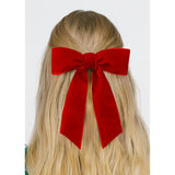 Red Velvet Ribbon 1.5'' 25 Yards For Christmas Tree, Gift Wrapping, Flower Bouquet, Wreath Decorations, Bow Making