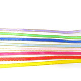 8 Rolls 1/4 Inch 25 Yard/Roll Double Faced Satin Ribbons Fabric Ribbon