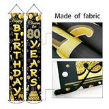 80Th Birthday Party Banner Decorations Cheers To 80 Years Banner 80Th