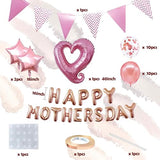 HAPPY MOTHER'S DAY Balloon Set Decoration for Mother's Day Party (PINK)