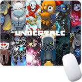 Undertale Sans Indie Video Game Non-Slip Mousepad Gaming Computer Mouse Pad Gaming Desktop Laptop Mouse Pad With Stitched Edge 7.1 X 8.7 Inches