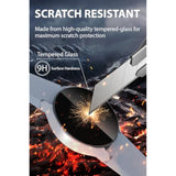 6 Pack Screen Protectors For Samsung Galaxy Watch 8/7/6/5/4/Fe 40Mm,Bubble Free Tempered Glass Screen Protector For Galaxy Watch 8/7/6/5/4/Fe 40Mm,Anti Scratch