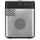 720P Vertical Projector With Bluetooth Transmitter, Silver/Black, Pj504S