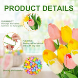Easter Decoration-Tulips Vase Filler Set With Eggs, Table Tulips Vase Stuffer, Floral Arrangement For Spring Home Kitchen Party Table Centerpieces Décor