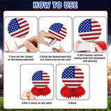 World Soccer Decorations 12PCS International Flag Honeycomb Centerpieces Double Sided, Soccer Themed Table Decorations Supplies for 2026 Football Game Day, Sports Themed Party, Fan Birthday