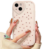 Compatible For Iphone 13 Case Cute Small Heart With Love Lens Bumper Protector For Girls Women Soft Tpu Shockproof Protective Girly For Iphone 13-Small Heart