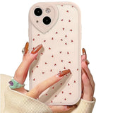 Compatible For Iphone 13 Case Cute Small Heart With Love Lens Bumper Protector For Girls Women Soft Tpu Shockproof Protective Girly For Iphone 13-Small Heart
