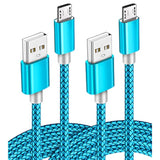Micro Usb Cable 2Pack 6Ft Android Charger Cord Fast Quick Charging For Samsung 2016 Tab A 7.0 10.1, E 8.0, Kindle Fire Hd Hdx 7 8 10 Tablet, Phones Galaxy S7 S6 Edge, Note 5/4, J7 J3 Prime Star Pro