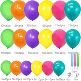 148-Pc Trol Balloon Garland Kit with Trol Balloons for Girls’ Birthday Parties