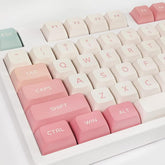 Pbt Keycaps Xda Cute Pink Keycaps Dye Sublimation Universal Mechanical Keyboar