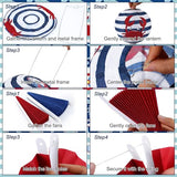 18 Pcs Nautical Party Decoration Anchor Ship Party Decor