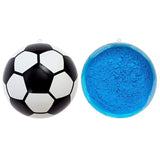 Gender Reveal Soccer Ball | Blue And Pink Powder Kit | Non-Transparent | Gender Reveal Party Baby Shower Supplies