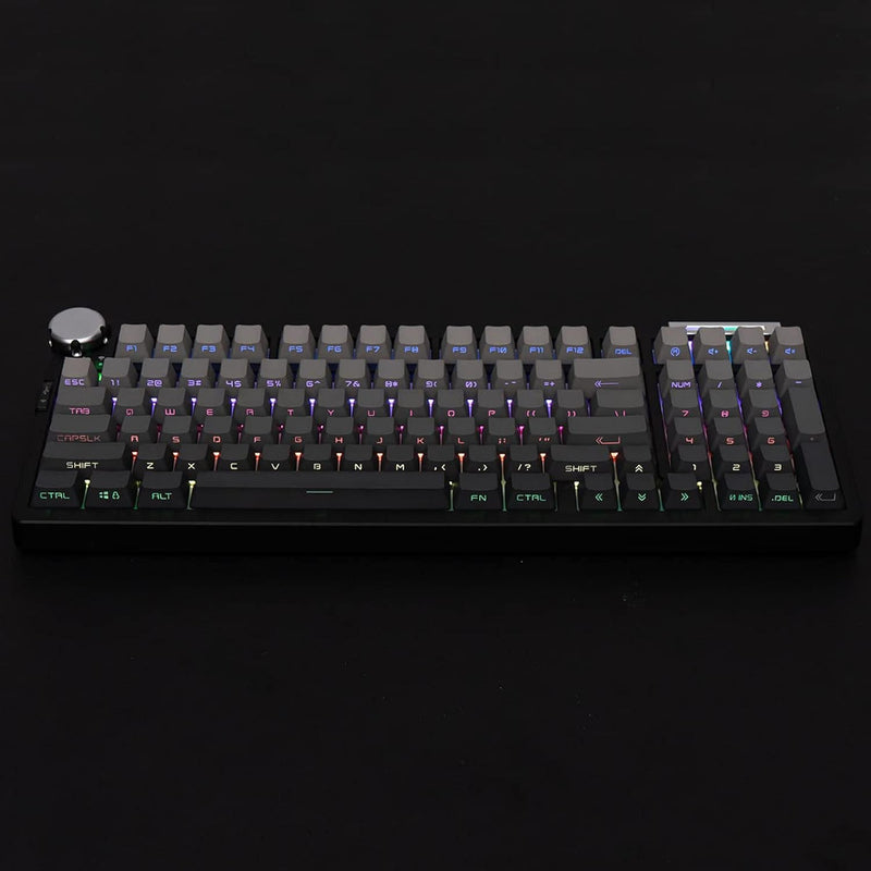 Pbt Doubleshot Keycaps 134 Keys Gradient Gray Backlit Oem Profile Keycaps Full