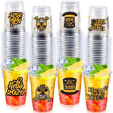 50 Pcs 12 Oz 2026 New Year Plastic Cups for Party Drinks and Snacks