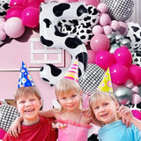 40" Cow Print Number 5 Balloon Foil Mylar for 5th Birthday Party Decor