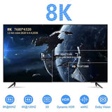 Short Hdmi Cable 1.5Ft 2-Pack, 8K Hdmi 2.1 Cable Hdmi To Hdmi Cord 48Gbps Ultr