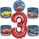 Cars 3rd Birthday Party Supplies Balloon Bouquet Decorations