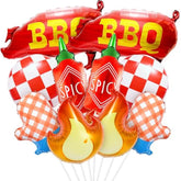 BBQ Balloons Summer Baby Q I Do Party Decorations for Baby Shower and Cookout