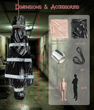 5ft Hanging Corpse Dead Victim Props Halloween Decorations Outdoor