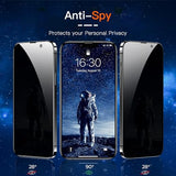 2 Pack Privacy Screen Protector for iPhone 17 Pro,Anti Spy Tempered Glass, Anti-Scratch, Case Friendly?Auto Installation?