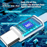 ?Mfi Certified?Iphone 15 Car Charger Fast Charging, 66W Usb-C Dual Pd&Qc Car Power Cigarette Lighter Usb Charger With 2Pack Type-C Cable For Iphone 15/15 Pro Max/Galaxy S24/S23/Pixel/Ipad Pro