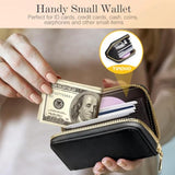 Phone Lanyard, Strap With Leather Wallet Pouch, Universal Crossbody Phone Lanyard Adjustable Neck Strap, Compatible With Most Smartphones, Black