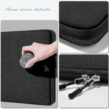 Laptop Case 14 Inch Sleeve With Additional Case, Rainproof & Shockproof Carrying Laptop Cover Portable Pc Sleeve Computer Bag For 14" Macbook, Hp, Dell Lenovo, Asus, Acer ?Black