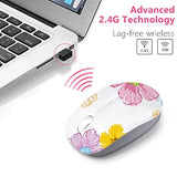 Wireless Mouse With Nano Receiver For Pc, Laptop, Notebook, Computer, Macbook,