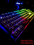 104 Keycaps Rog Backlit Keycap For Corsair K70 Lux K95 K65 K63 K68 K70 Mk.2 K95 Platinum Strafe Mk.2 Mechanical Keyboards Gaming