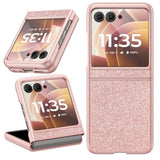 Motorola Razr 2024 Glitter Protective Case Rose Gold