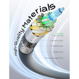 Starlink Mini Cable 16.4Ft/5M Pd100W Starlink Mini Usb C To Dc Power Cable Accessories Waterproof 18Awg For Outdoor Travel Work With 100W Or 20V Pd Source Durable