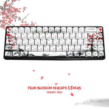 Keycaps 68 Set For Rk68 Gk68 Mechanical Keyboard, Custom Pbt Oem Profile Key C