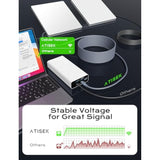 Starlink Mini Cable 16.4Ft/5M Pd100W Starlink Mini Usb C To Dc Power Cable Accessories Waterproof 18Awg For Outdoor Travel Work With 100W Or 20V Pd Source Durable