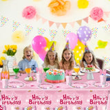 81 Pcs Pink Spider Party Tableware Set Girl Spider Birthday Party Supplies,Paper Plates,Napkins,Cup,Knives,Spoons And Forks