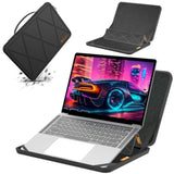 Smatree MS98 Hard EVA Protective Sleeve with Stand Compatible for 16 inch GIGABYTE AORUS G6X 9KG 2024/G6X 9MG 2024, for 15.6 inch G5 GD/G5 KD/G5 MD, for GIGABYTE A5 K1/A5 X1/G5 KC Gaming Laptop