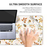 Fall Leaf Gaming Mouse Pad Xl Autumn Orange Leaves Extended Large Mousepad