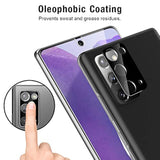 4 Pack Samsung Galaxy Note 20 5G Screen and Camera Glass Protectors 9H