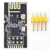 1Pcs Gt-24 Digital Wireless Module Industrial Grade 2.4G Nrf24L01+Pa+Lna Module 1100M Long Distance Transceiver Module (Patch Mounting)