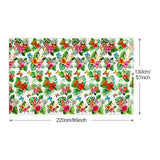 3 Pack Hawaiian Luau Tablecloths For Party Decoration, Hawaii Disposable Plastic Rectangular Table Covers, Aloha Tropical Palm Leaves Table Cloth, Summer Beach Kids Birthday Cocktail Party Supplies