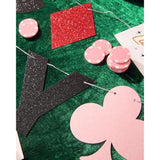 Feeling Lucky Sparkle Banner - 5 Ft. | Bachelorette Decoration, Birthday Party Sign, Casino Decor, Girl Cocktail Backdrop, Vegas Photo Booth Background